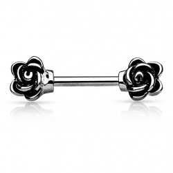 Piercing arcade 8 mm anodisé rose