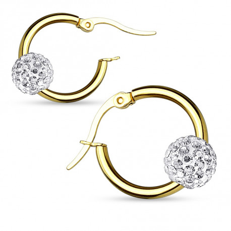 Piercing arcade 8 mm anodisé rose