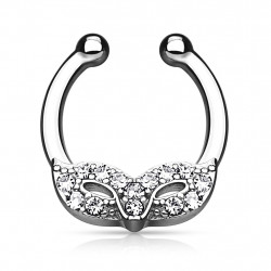 Faux piercing septum masque et zirconium blanc Puj Faux piercing5,90 €