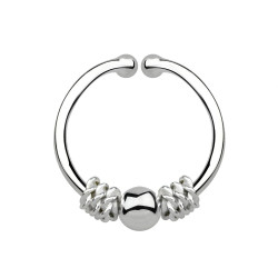 Piercing arcade 8 mm anodisé rose