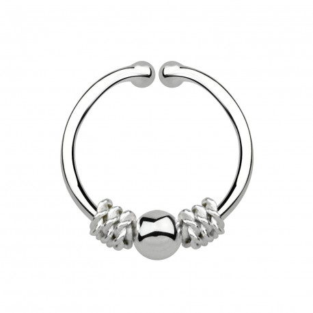 Faux piercing anneau 12mm boule 3mm Fiko Faux piercing4,15 €