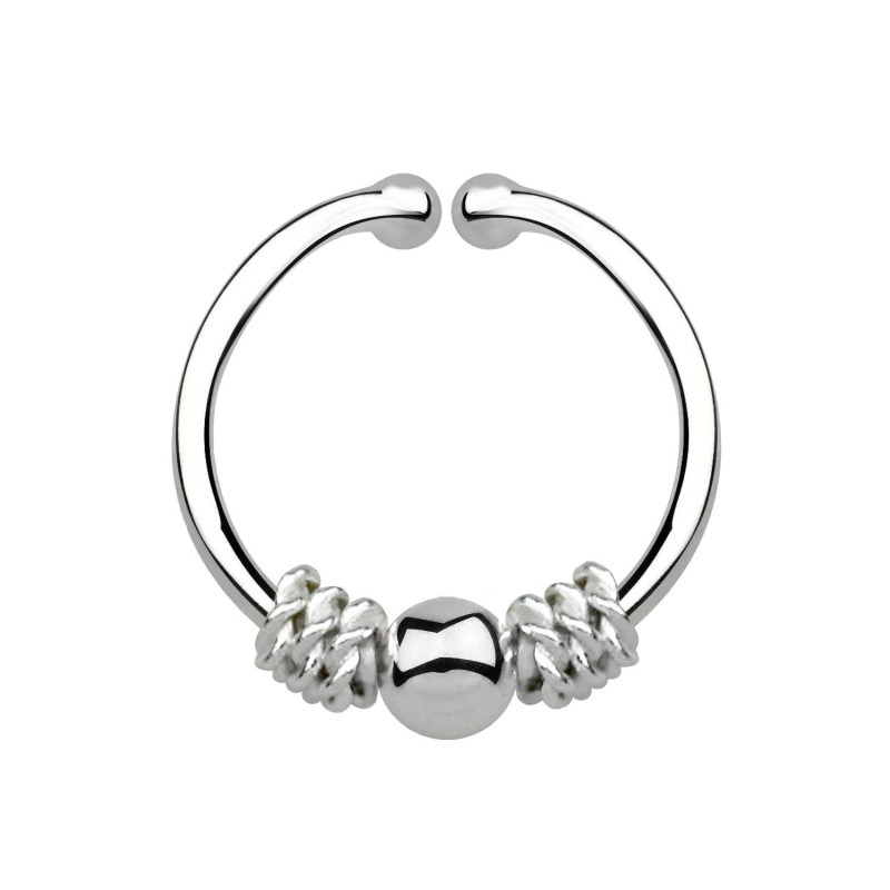 Faux piercing anneau 12mm boule 3mm Fiko Faux piercing4,15 €