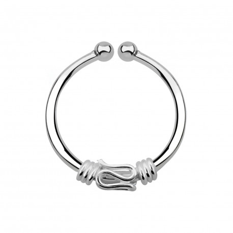 Faux piercing anneau 12mm plaqué argent Xaug Faux piercing4,15 €