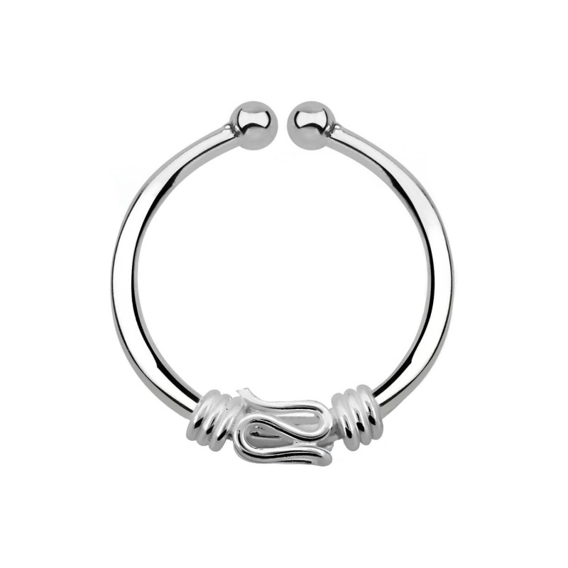 Faux piercing anneau 12mm plaqué argent Xaug Faux piercing4,15 €