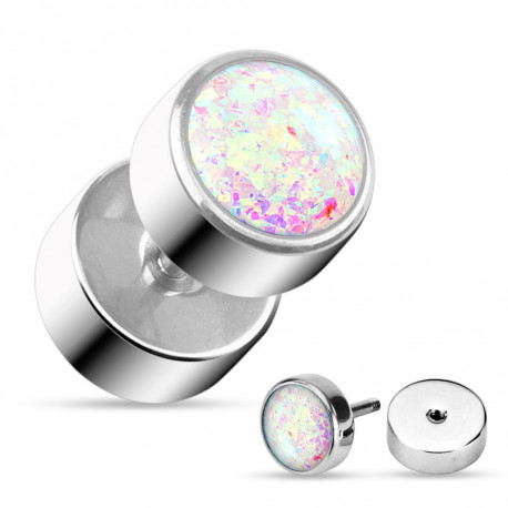 Piercing arcade 8 mm anodisé rose