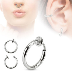 Piercing arcade 8 mm anodisé rose