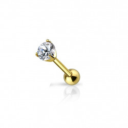 Piercing arcade 8 mm anodisé rose