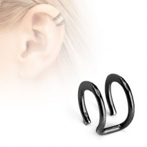 Faux piercing titanium double anneaux noir Ari Faux piercing4,49 €