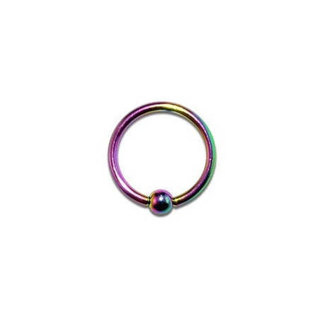 Piercing anneau tragus 8 x 1mm arc en ciel Naz Piercing oreille3,60 €
