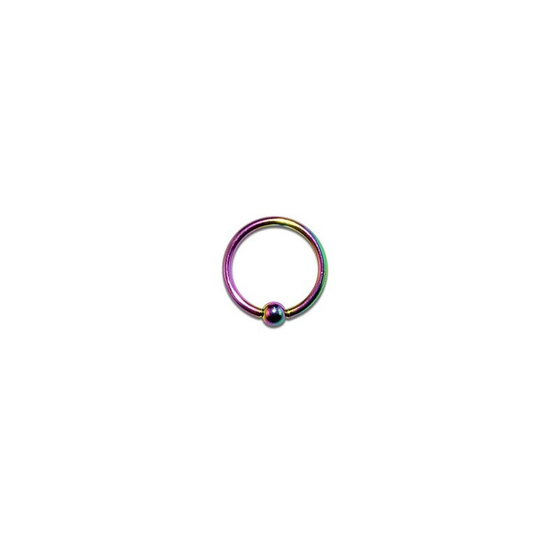 Piercing anneau tragus 8 x 1mm arc en ciel Naz Piercing oreille3,60 €