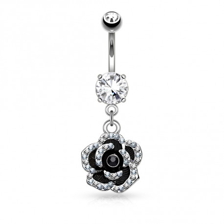 Piercing arcade 8 mm anodisé rose