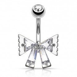 Piercing arcade 8 mm anodisé rose