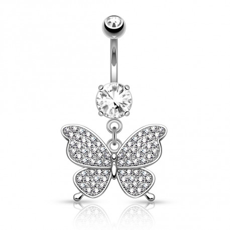 Piercing arcade 8 mm anodisé rose