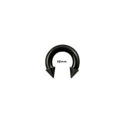 Piercing arcade 8 mm anodisé rose