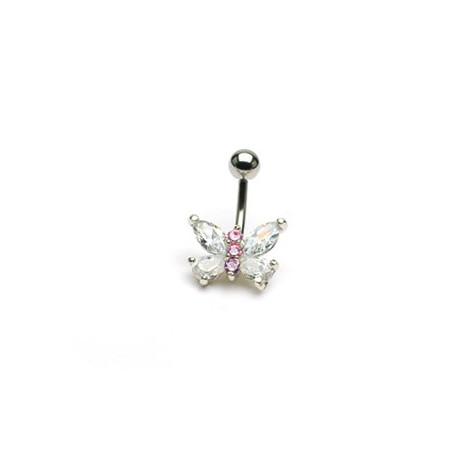 Piercing nombril papillon en zirconium blanc Vazu Piercing nombril9,60 €