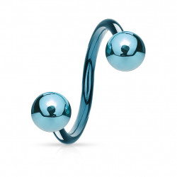 Piercing arcade 8 mm anodisé rose