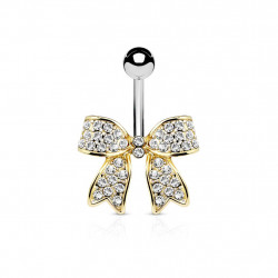 Piercing arcade 8 mm anodisé rose