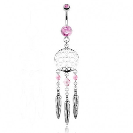 Piercing nombril capteur de rêve rose Kuko Piercing nombril8,65 €
