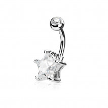 Piercing nombril avec une étoile en zirconium blanc Tyc Piercing nombril5,75 €