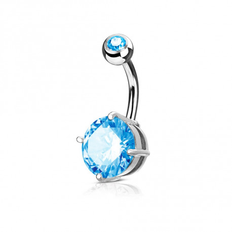 Piercing arcade 8 mm anodisé rose