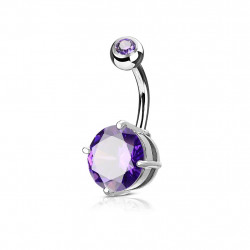 Piercing nombril banane avec un zirconium tanzanite Tox Piercing nombril5,49 €