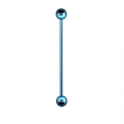 Piercing industriel bleu clair 38mm avec boules de 5mm Wom Piercing oreille4,80 €