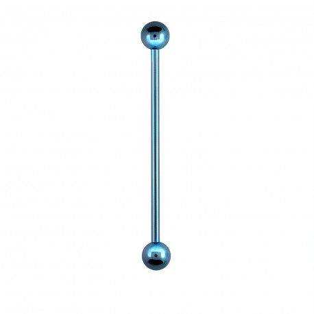Piercing industriel bleu clair 38mm avec boules de 5mm Wom Piercing oreille4,80 €
