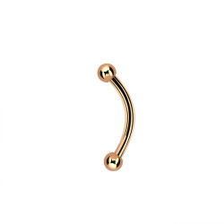 Piercing arcade 8mm or rose et boules 2,5mm Laxo Piercing arcade3,49 €