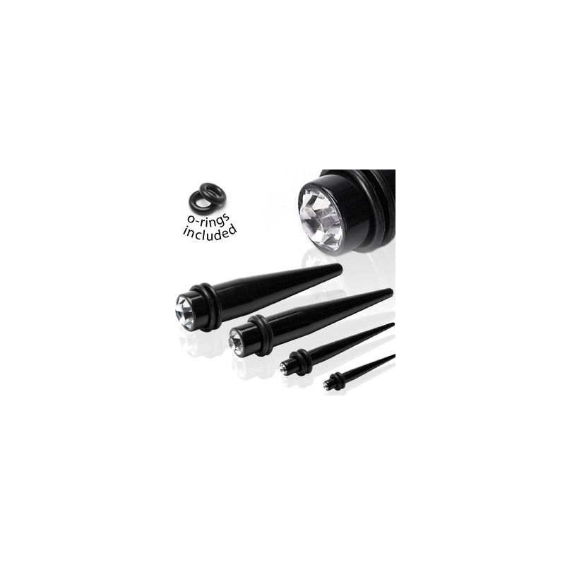 Piercing oreille écarteur noir 3mm Jita Piercing oreille4,50 €