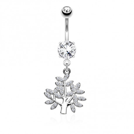 Piercing arcade 8 mm anodisé rose