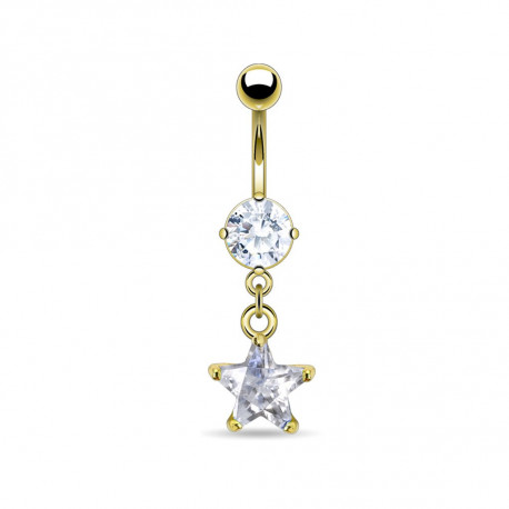 Piercing arcade 8 mm anodisé rose