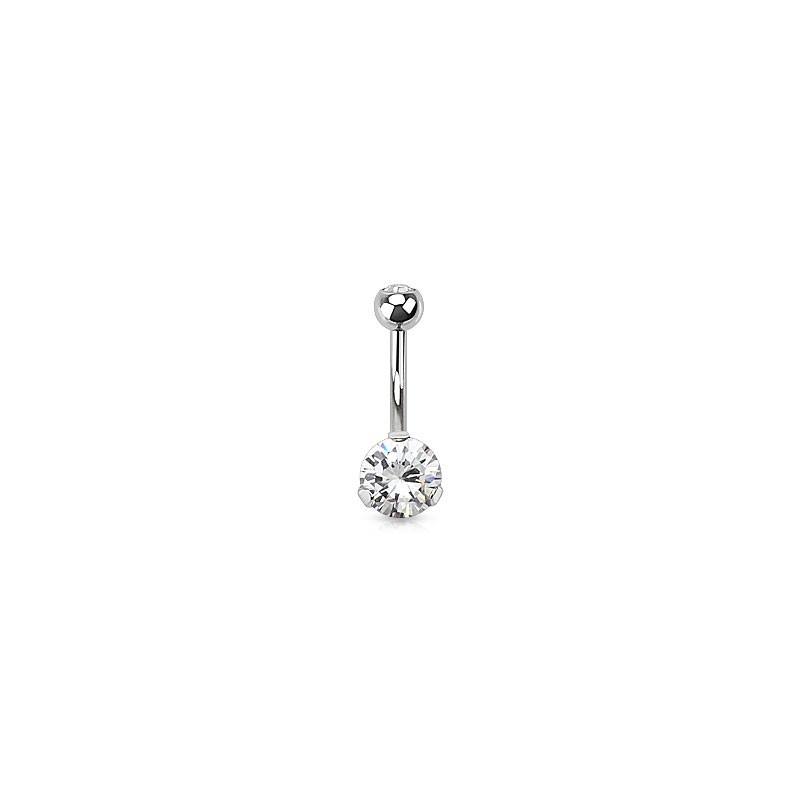 Piercing nombril avec un zirconium blanc Klum Piercing nombril4,80 €