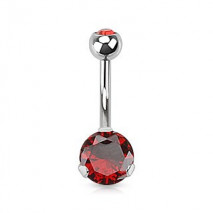 Piercing arcade 8 mm anodisé rose