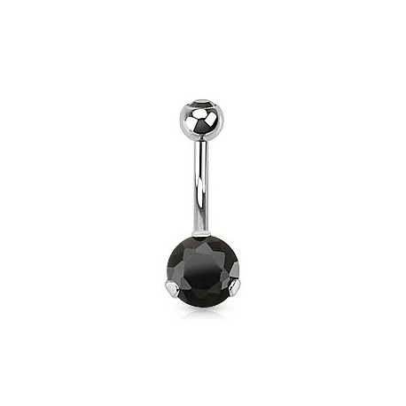 Piercing nombril avec un zirconium noir Mako Piercing nombril4,80 €