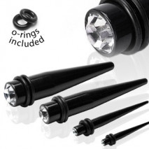 Piercing oreille écarteur noir 10mm Jun Piercing oreille6,50 €