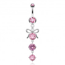 Piercing nombril goutte d'eau rose Kos Piercing nombril8,90 €