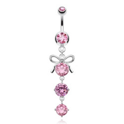 Piercing nombril goutte d'eau rose Kos Piercing nombril8,90 €