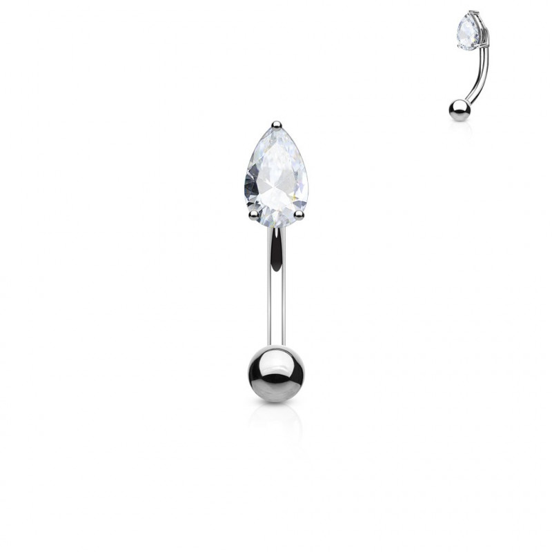 Piercing arcade 8mm avec une larme en zirconium Syx Piercing arcade3,90 €