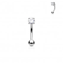 Piercing arcade 8mm en zirconium blanc Hay Piercing arcade3,80 €