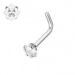 Piercing arcade 8 mm anodisé rose