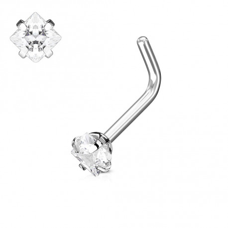Piercing arcade 8 mm anodisé rose
