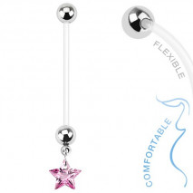 Piercing nombril grossesse étoile rose Cury Piercing nombril5,99 €