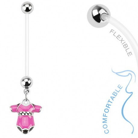Piercing nombril grossesse layette rose foncé Tyx Piercing nombril7,95 €