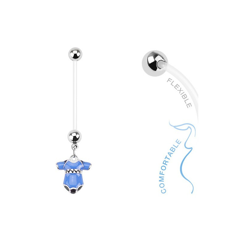 Piercing arcade 8 mm anodisé rose