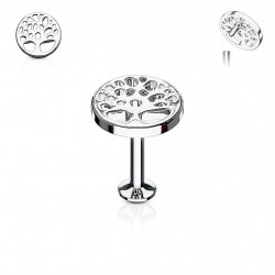 Piercing labret acier 8mm avec un arbre de vie Nik Piercing labret3,49 €