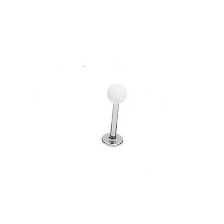 Piercing labret lèvre boule banche Lujki Piercing labret3,80 €