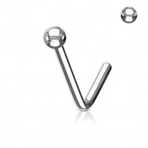 Piercing nez acier en forme de boule de 2mm Nalox Piercing nez1,95 €