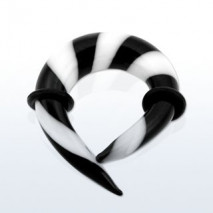 Piercing corne 10mm noir et blanc Sory Piercing oreille5,30 €