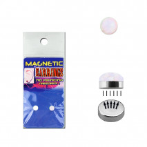 Faux piercing opaline 3mm aimanté oreille plug labret Pyxu Faux piercing6,20 €