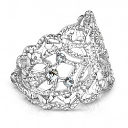 Piercing arcade 8 mm anodisé rose